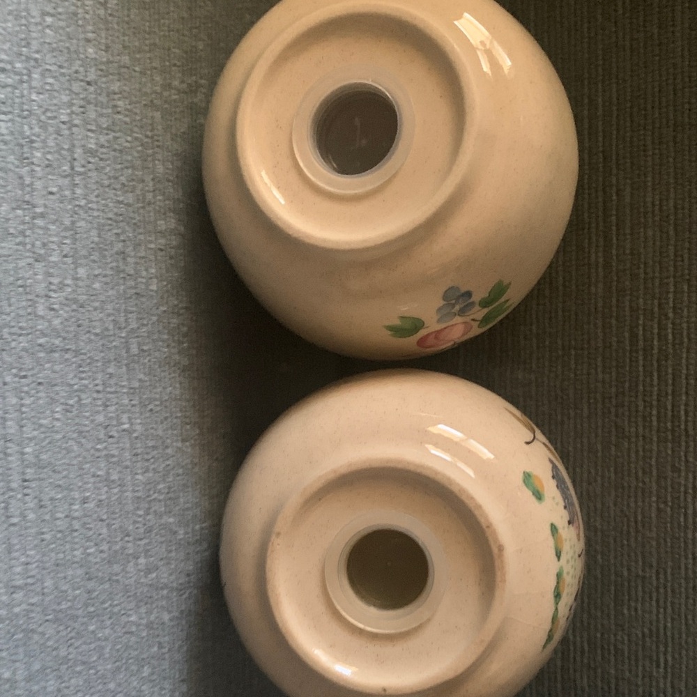 International Heartland Floral Stoneware Salt/Pepper & Sugar/Creamer Kitchen Set - Picture 4 of 10